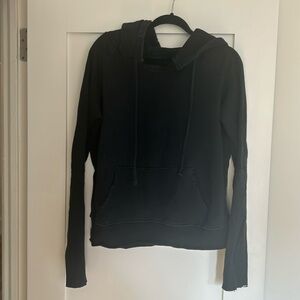 Nili Lotan Janie Hoodie black large